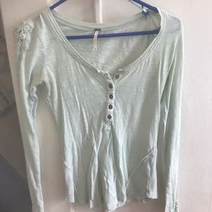 Free People Long Sleeve Shirt